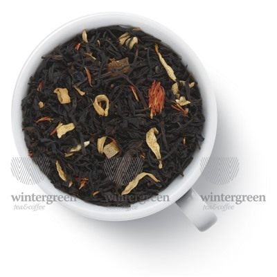 Чай Gutenberg чёрный ароматизированный "Айва с персиком"