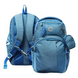 Рюкзак молодёжный Grizzly, 43 х 27.5 х 16 см, эргономичная спинка, отделение для ноутбука