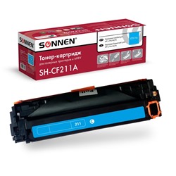 Картридж лазерный SONNEN (SH-CF211A) для HP LJ Pro M276 ВЫСШЕЕ КАЧЕСТВО голубой, 1800 стр. 363959