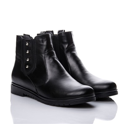 Женские кожаные ботинки LaRose L2144 Черный: Под заказ