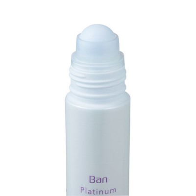 Водостойкий роликовый дезодорант антиперспирант без запаха BAN Platinum, Lion 40 мл
