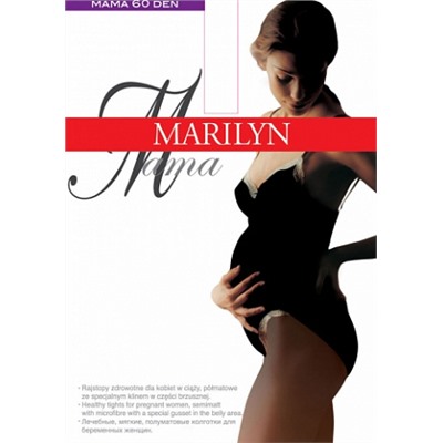 Колготки женские модель Mama 60 den торговой марки Marilyn