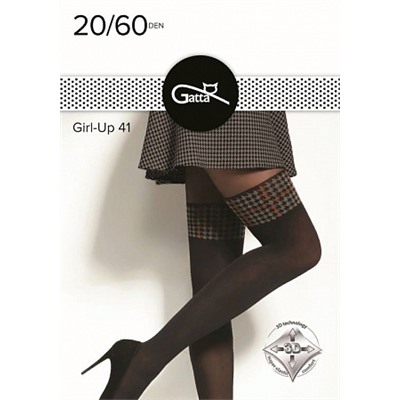 Колготки женские модель Girl-Up w41,42,46 торговой марки Gatta