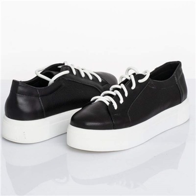 Женские кожаные слипоны Shik Shoes Shik 9141 Черный: Под заказ