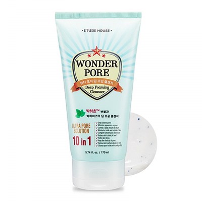 ЭХ Wonder Pore Пенка для умывания Wonder pore deep foaming cleanser 170 ml 170мл