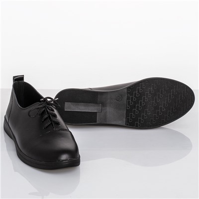 Женские кожаные туфли DeLis Delis3102-1 Черный: Под заказ