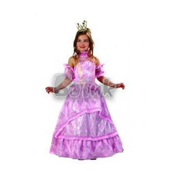 Детский карнавальный костюм Золушка-Принцесса розовая (зв.маскарад) 482