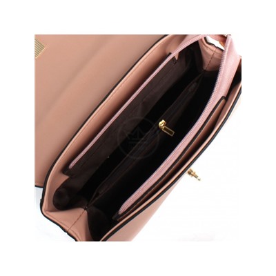 Сумка женская искусственная кожа MIO-1108,  1отд+карм/пер,  плечевой ремень,  розовый SALE 236126
