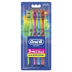 Щетка Зубная Oral-B Color Collection (4шт)