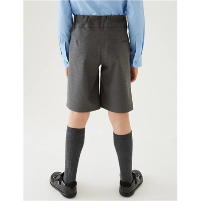Girls' Regular Fit School Shorts (2-16 Yrs)