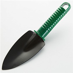 Лопатка садовая ИР-3002 узкая Зеленый луг (сталь+пластик ) (100) оптом
