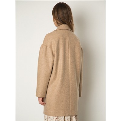 Шерстяное пальто с обьемными рукавами R064/duanet