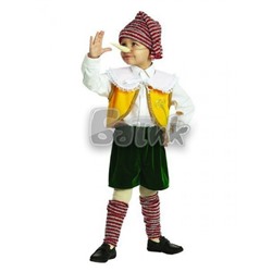 Детский карнавальный костюм Буратино (Зв. Маскарад) 403