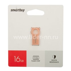 USB Flash 16GB SmartBuy MC5 Metal Kitty розовый 2.0