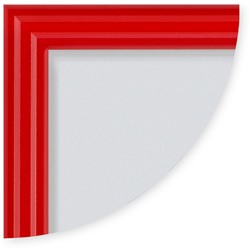 Рамка для сертификата Метрика 29.7x42 (A3) Maria пластик красный, с пластиком		артикул 5-42293