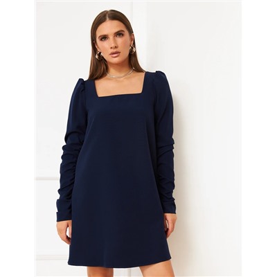 Платье (Б607/темно-синий)