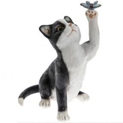 Фигурка Озорной котенок 12 см из Полистоун по низкой цене купить в Москве