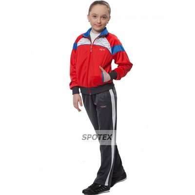 Спортивный костюм детский 10C-00-456 красный