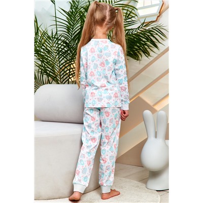 Пижама д/дев детская Juno AW21GJ547A Sleepwear Girls зайчонок
