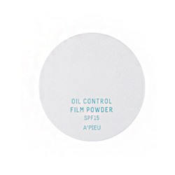 APIEU Oil Control Film Рассыпчатая пудра для жирной кожи SPF15 (Прозрачная)
