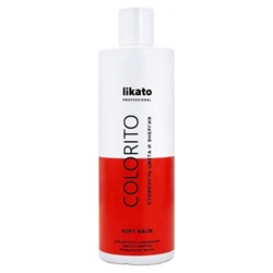 Софт-Бальзам для окрашенных волос, Likato 400 мл.