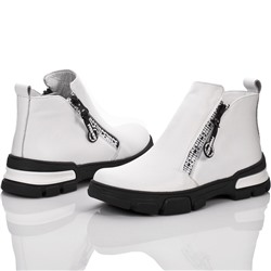 Женские кожаные ботинки V.Arimany V1272 Белый: Под заказ