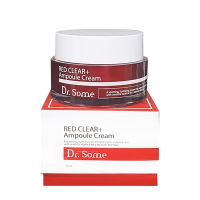 Очищающий крем для проблемной кожи Dr.Some Red Clear&#43 Ampoule Cream, MED B 50 мл