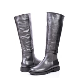 Женские кожаные сапоги Tacchi Grande TG4121 Серый: Под заказ