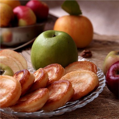 Мучная смесь «Оладьи с яблоками» Золотое утро, 250 г