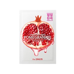 The Saem Natural Pomegranate Тканевая маска с экстрактом граната