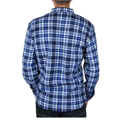 Рубашка мужская утепленная Sainge F903-3-1