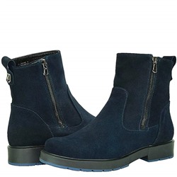 Женские кожаные ботинки LaRose L2038 Синий замша: Под заказ