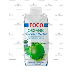 Кокосовая вода 100% "FOCO"