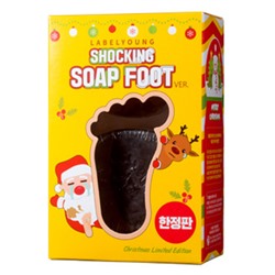 Labelyoung Shocking Soap Антибактериальное мыло для кожи ног Ver. [Christmas Edition]