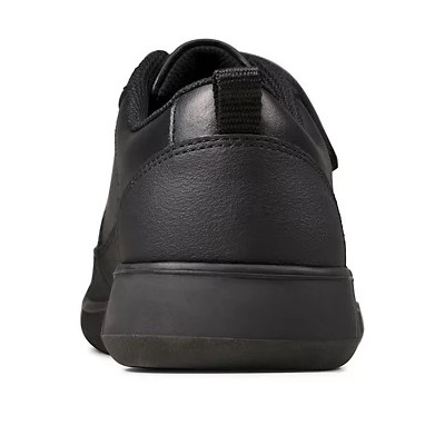 Kids' Leather Riptape School Shoes (Youth size 3-9)