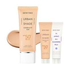 DEWYTREE Urban Shade Cover&Fit Солнцезащитная Основа (SPF50+ PA++) 40 мл