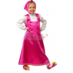 Детский карнавальный костюм Маша (текстиль) 8030 (новинка)