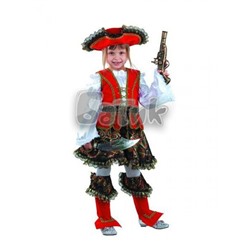 Детский карнавальный костюм РАЗБОЙНИЦА (К-премьер) 933