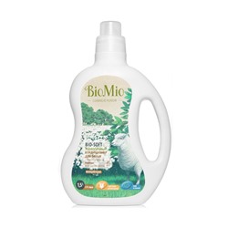 Кондиционер для белья BioMio Bio-Soft с эфирным маслом Корицы, 1,5 л.