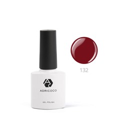 ADRICOCO Цветной гель-лак для ногтей №132, пряный глинтвейн, 8 мл