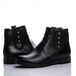 Женские кожаные ботинки LaRose L2144 Черный: Под заказ