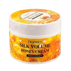 Крем для лица питательный на основе меда Moisture Silk Volume Honey Cream, DEOPROCE 100 г