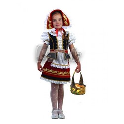 Детский карнавальный костюм Красная Шапочка (К-премьер) 945