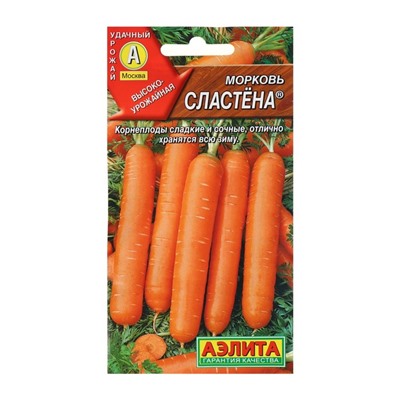 Семена Морковь "Сластена", 2 г