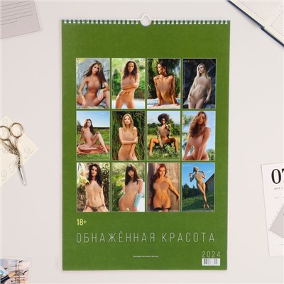 Календарь перекидной на ригеле "Sexy girl" 2024 год, А3