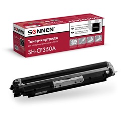 Картридж лазерный SONNEN (SH-CF350A) для HP СLJ Pro M176/M177 ВЫСШЕЕ КАЧЕСТВО черный,1300стр. 363950