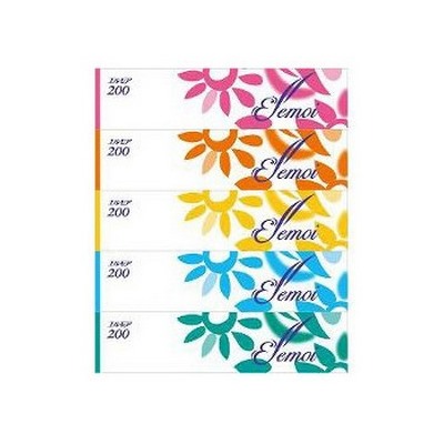 Бумажные двухслойные салфетки Kami Shodji, Ellemoi спайка 5 пачек по 200 шт