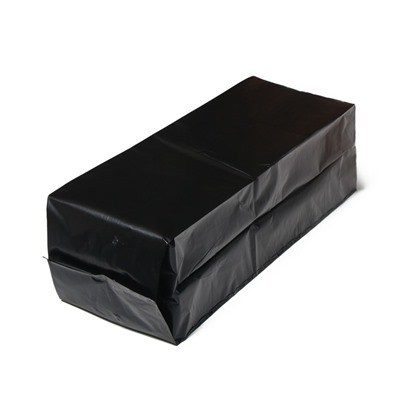 Пакет для рассады, 10 л, 14 × 45 см, полиэтилен толщиной 120 мкм, с перфорацией, чёрный, Greengo