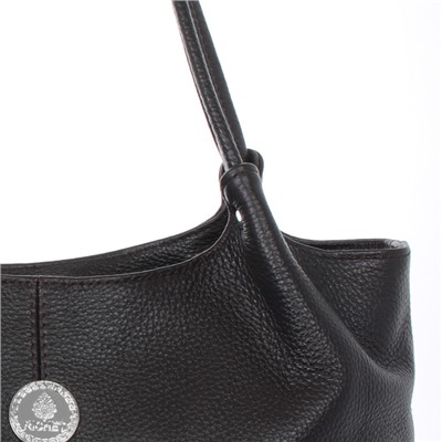 Женская кожаная сумка Richet 1814Н1Н Marsel черный