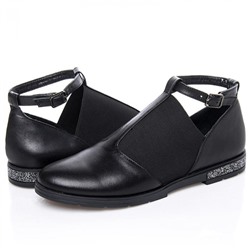 Женские кожаные туфли RIVADI RIV2217 Черный: Под заказ